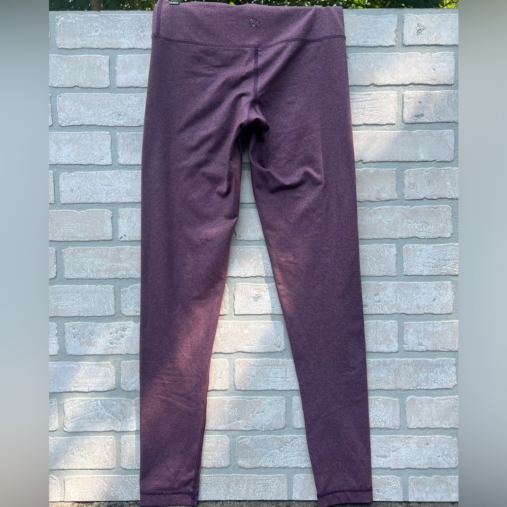 Maroon Athletic Leggings